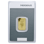 Heraeus Gold Bar 5g