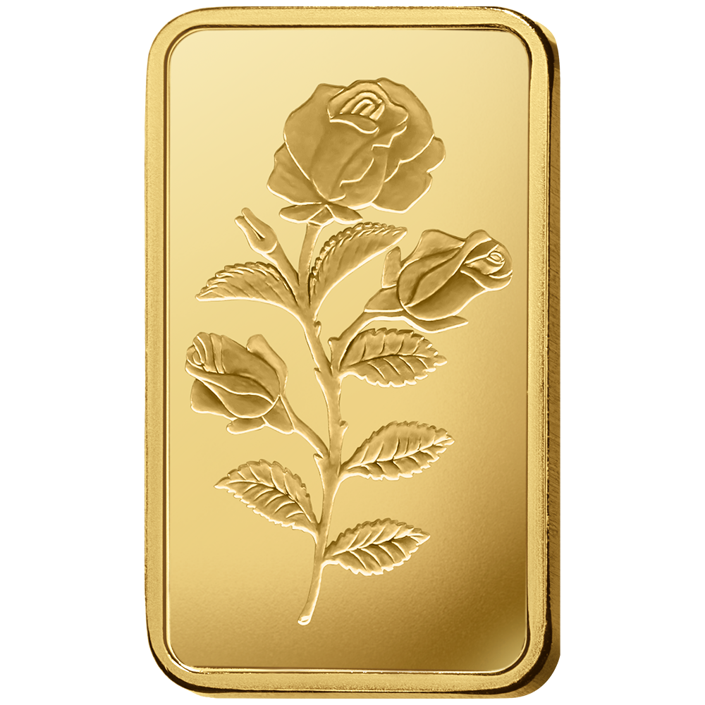 Pamp Suisse Rosa Gold Bar 5g_Front_1