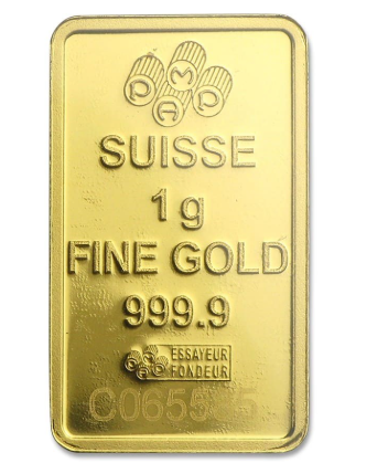 Pamp Suisse Merlion Gold Bar 1g