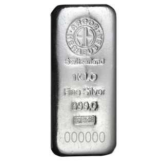 Heraeus Silver Bar 1kg (Without Certificate) - GoldSilver Central