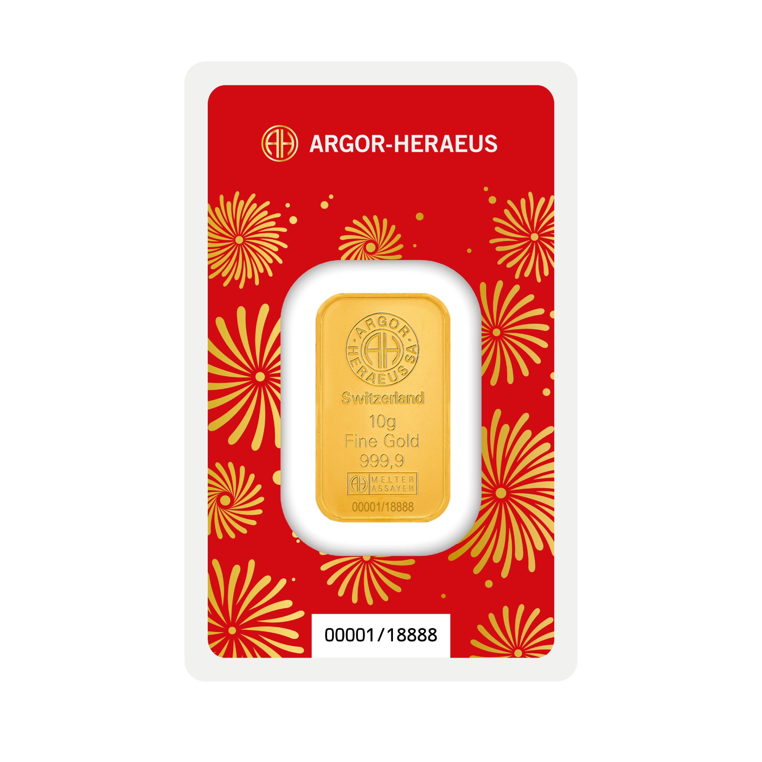 10g Au Minted Horse 999.9 front