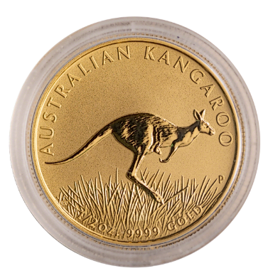 2008 Australian Kangaroo Gold Coin 1 2oz front