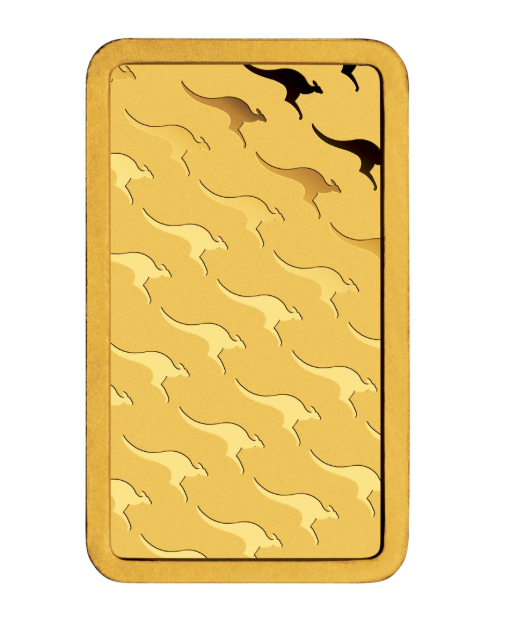 Perth Mint Minted Gold Bar 5g wo cert back